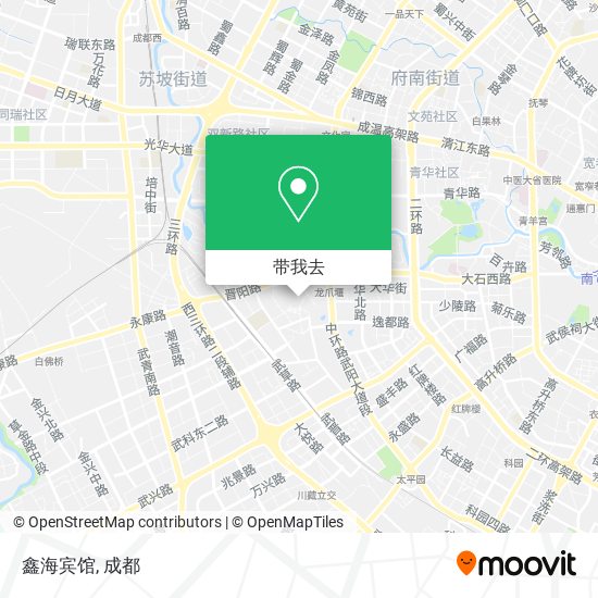 鑫海宾馆地图
