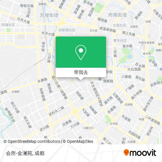 会所-金澜苑地图