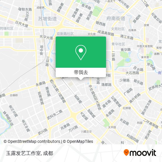 玉露发艺工作室地图