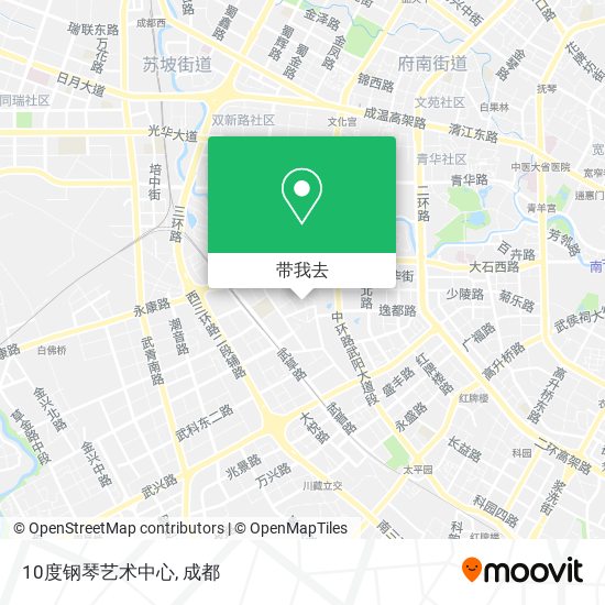 10度钢琴艺术中心地图