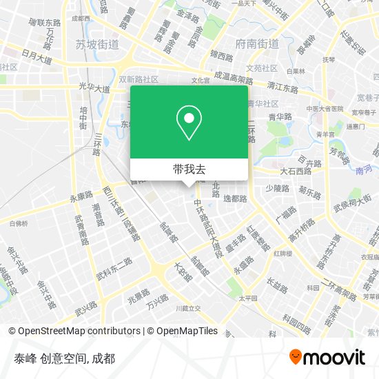泰峰 创意空间地图