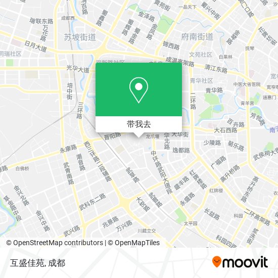 互盛佳苑地图