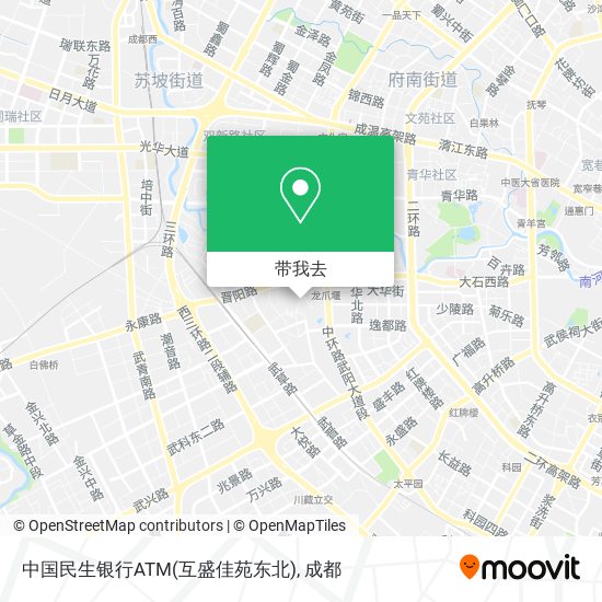 中国民生银行ATM(互盛佳苑东北)地图