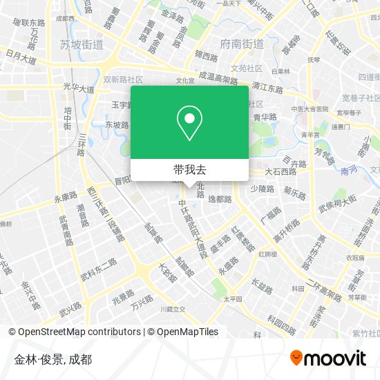 金林·俊景地图