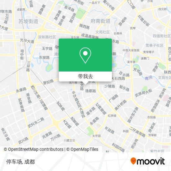 停车场地图