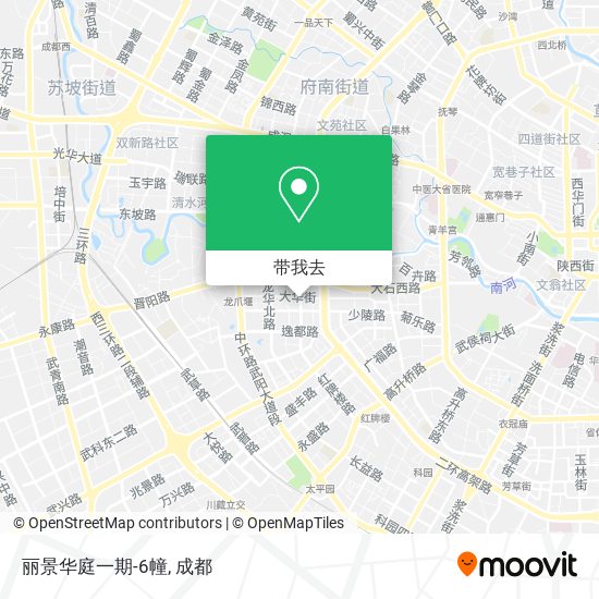 丽景华庭一期-6幢地图
