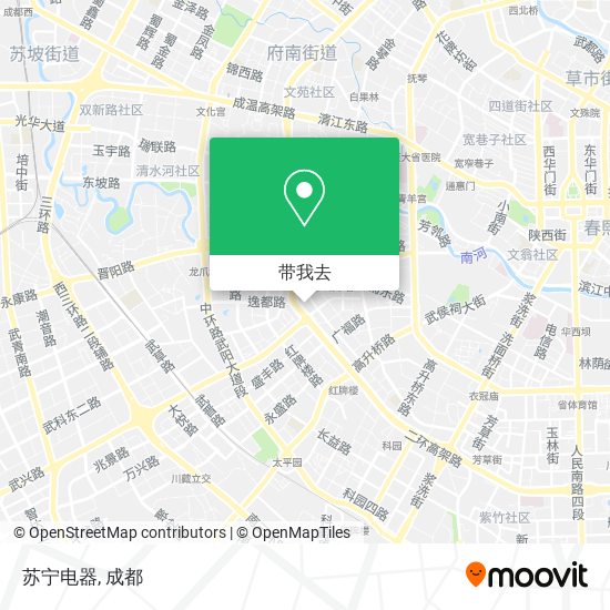 苏宁电器地图
