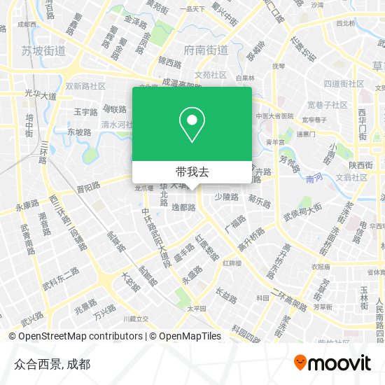 众合西景地图