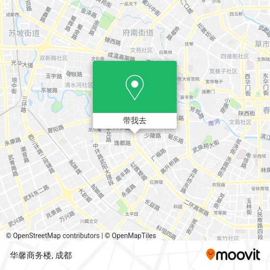 华馨商务楼地图