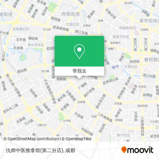 仇师中医推拿馆(第二分店)地图