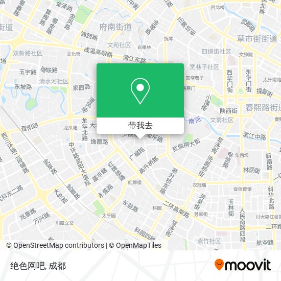 绝色网吧地图