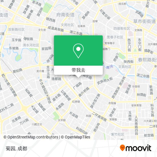 菊园地图