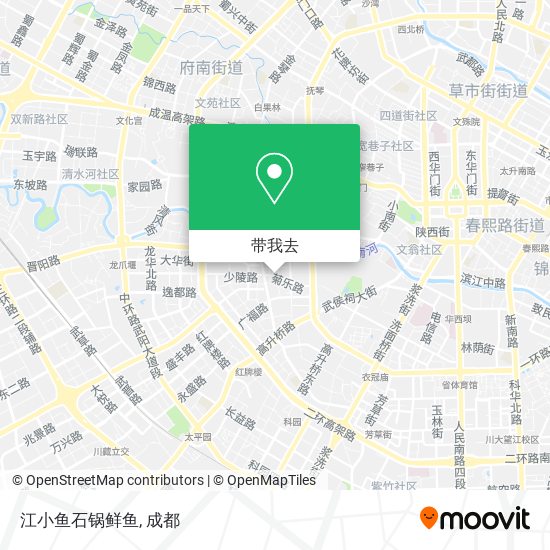 江小鱼石锅鲜鱼地图
