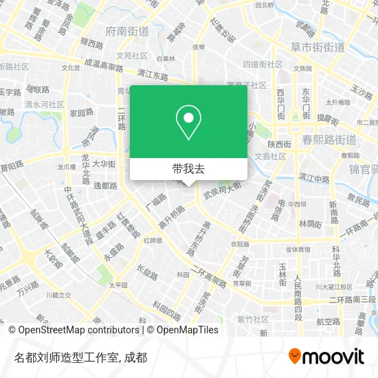 名都刘师造型工作室地图