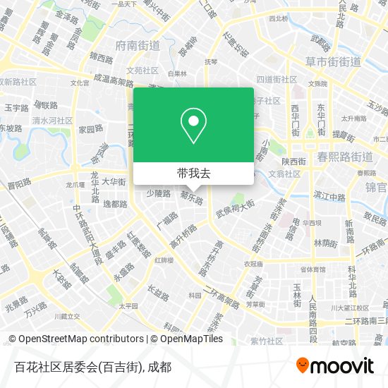 百花社区居委会(百吉街)地图