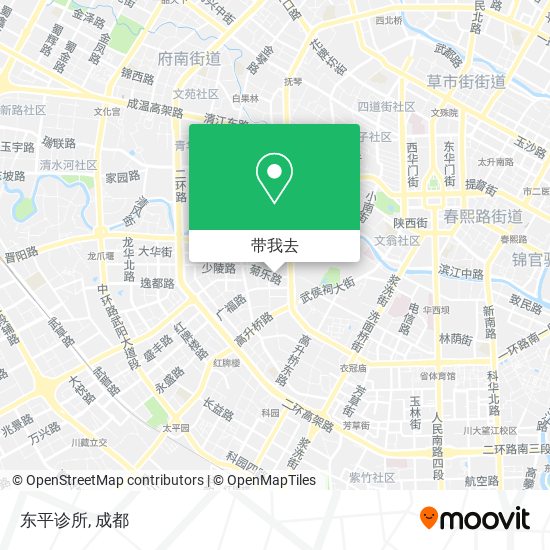 东平诊所地图