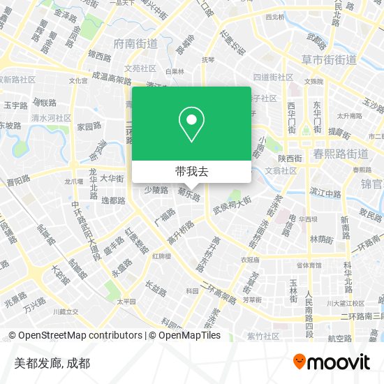 美都发廊地图