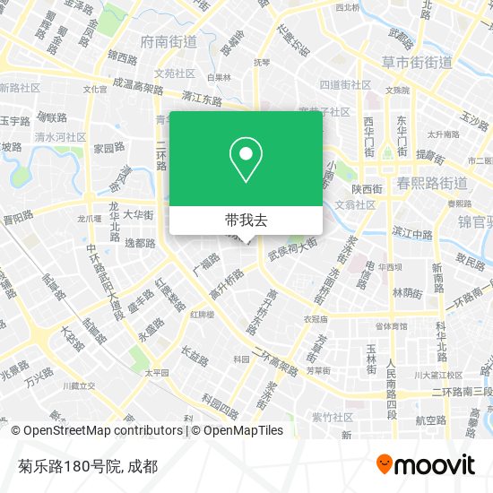 菊乐路180号院地图