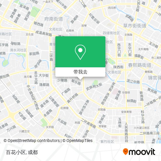 百花小区地图