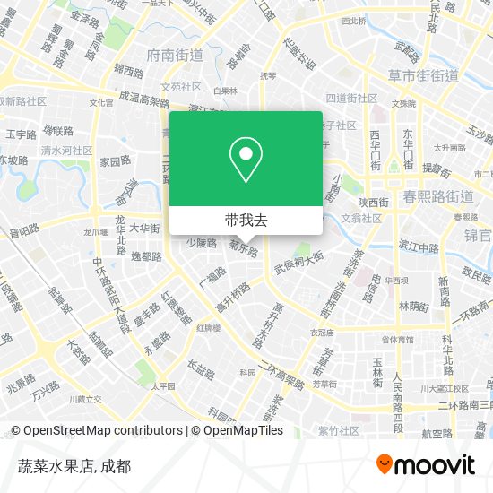 蔬菜水果店地图
