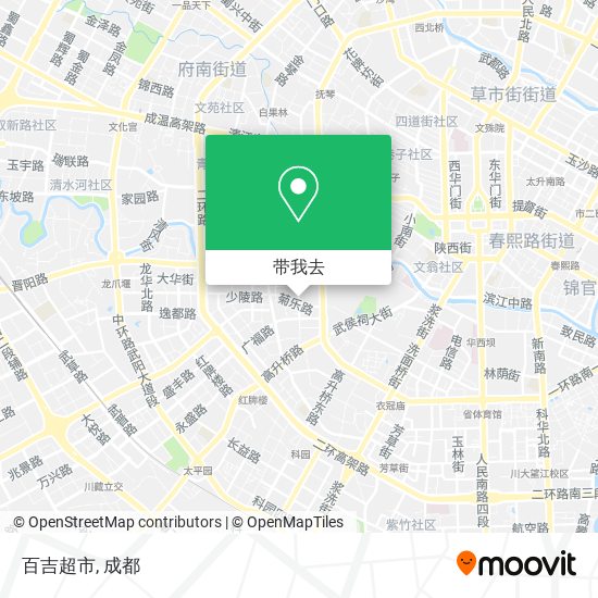 百吉超市地图