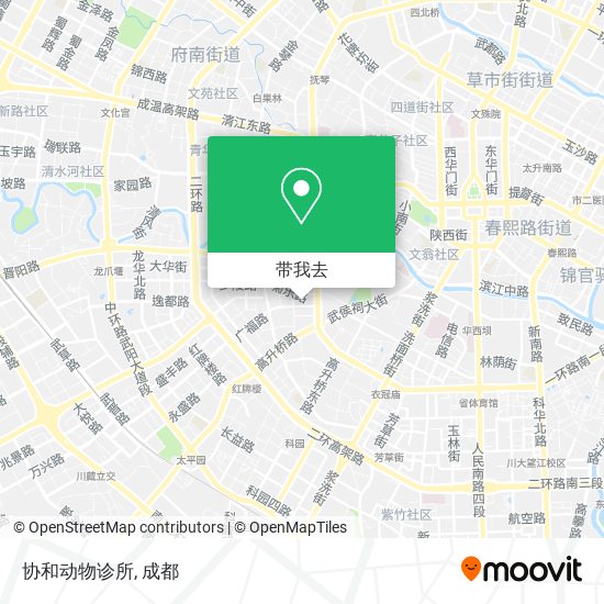协和动物诊所地图