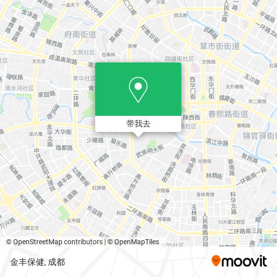 金丰保健地图