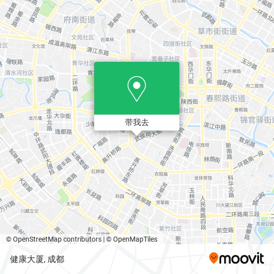 健康大厦地图