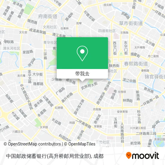 中国邮政储蓄银行(高升桥邮局营业部)地图