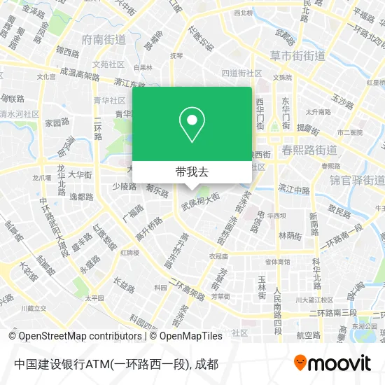 中国建设银行ATM(一环路西一段)地图