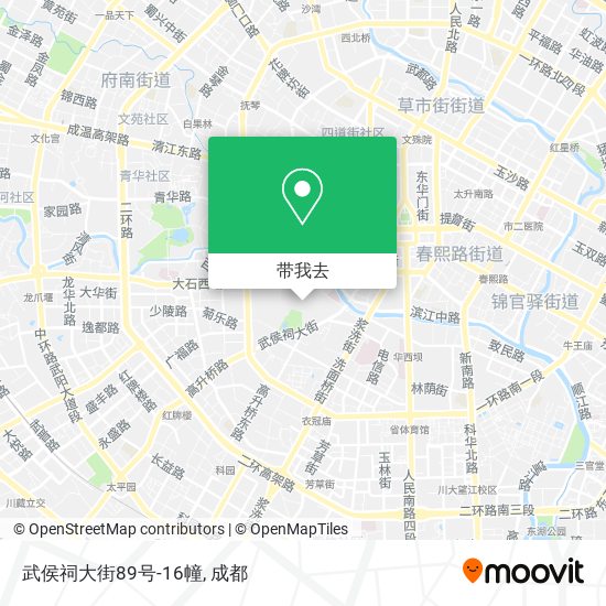 武侯祠大街89号-16幢地图