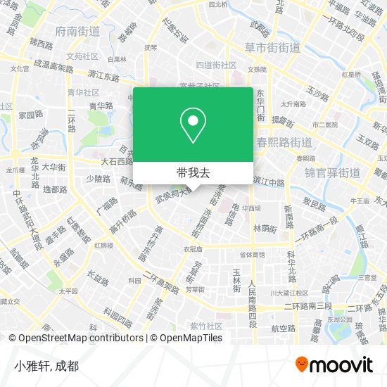 小雅轩地图