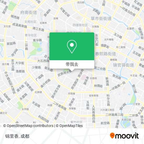 锦里香地图