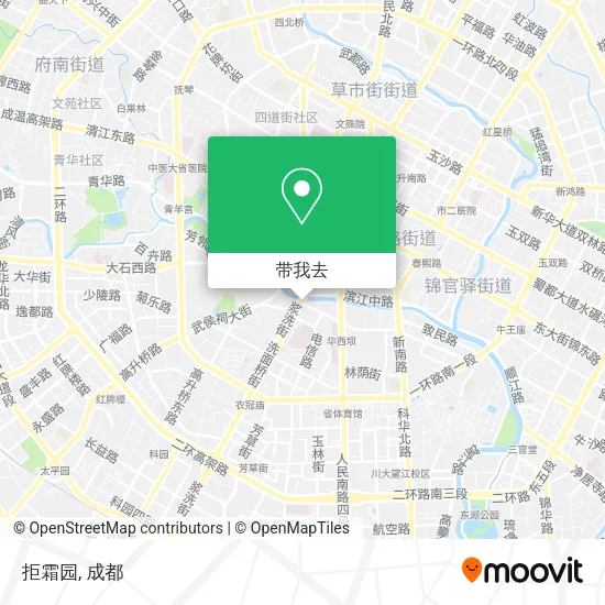 拒霜园地图