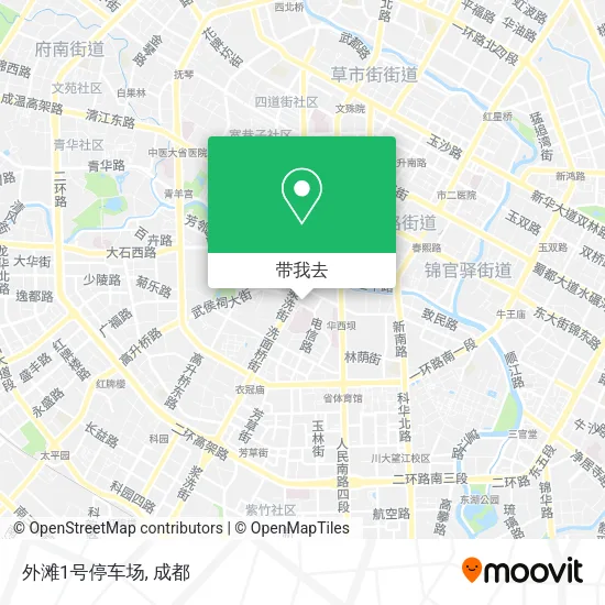 外滩1号停车场地图