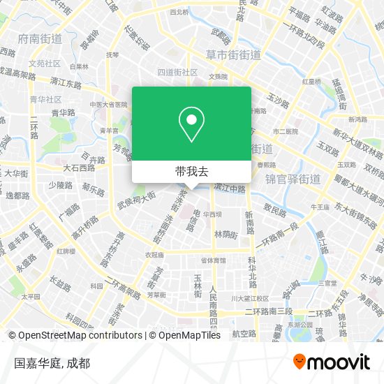 国嘉华庭地图