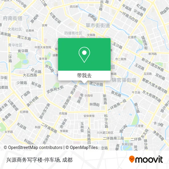 兴源商务写字楼-停车场地图