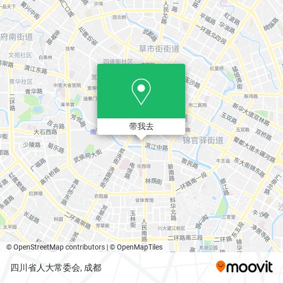 四川省人大常委会地图