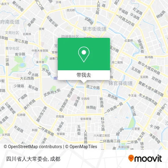 四川省人大常委会地图