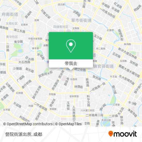 督院街派出所地图