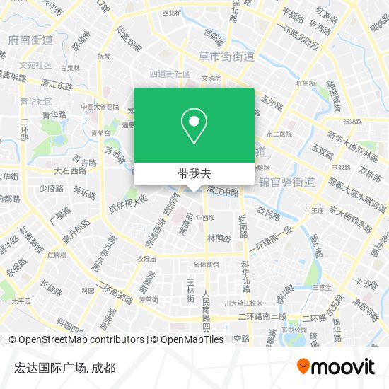 宏达国际广场地图