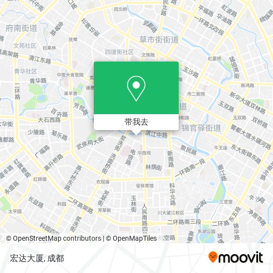 宏达大厦地图
