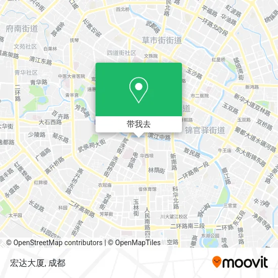 宏达大厦地图