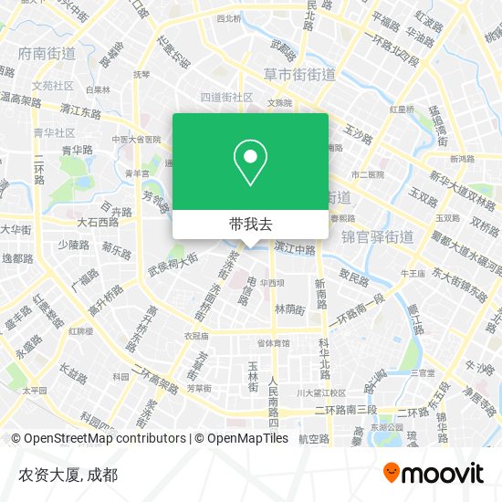 农资大厦地图