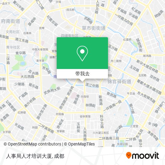 人事局人才培训大厦地图