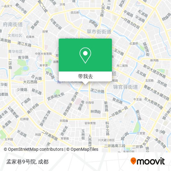 孟家巷9号院地图