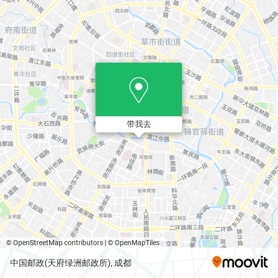 中国邮政(天府绿洲邮政所)地图