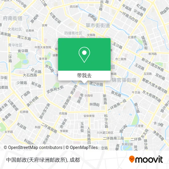 中国邮政(天府绿洲邮政所)地图