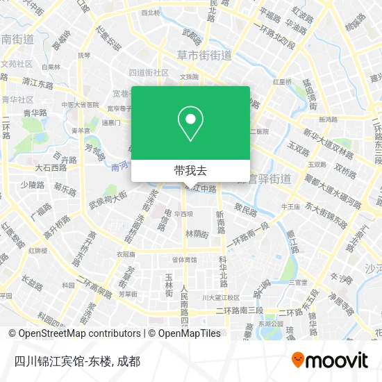 四川锦江宾馆-东楼地图