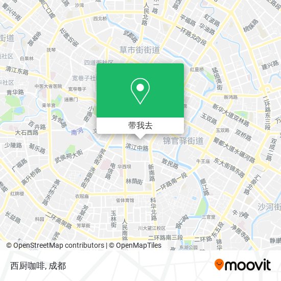 西厨咖啡地图